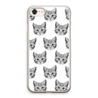Kitten: iPhone 8 Transparant Hoesje
