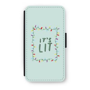 It's Lit: iPhone X Flip Hoesje