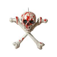 Halloween Decoraties Schedel 36 x 36 cm - thumbnail