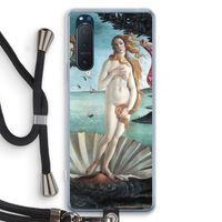 Birth Of Venus: Sony Xperia 5 II Transparant Hoesje met koord