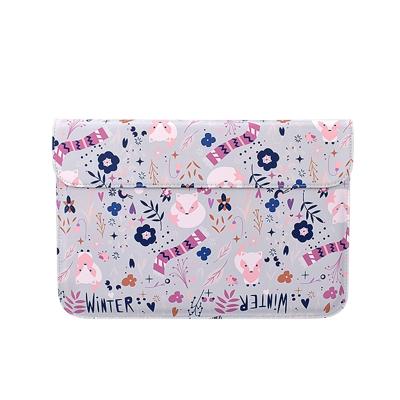 PU + nylon laptop sleeve tas laptop tas voor 13 3 inch laptops (Fox)