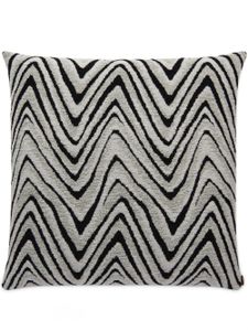 Missoni Home coussin Savana à motif zig-zag - Gris