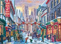 Falcon de luxe Christmas in York 1000 stukjes - thumbnail