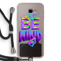 Be Kind: Samsung Galaxy J4 Plus Transparant Hoesje met koord