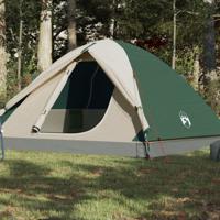 Tent 3-persoons 240x217x120 cm 190T taft groen - thumbnail