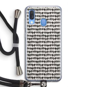 Crazy shapes: Samsung Galaxy A40 Transparant Hoesje met koord