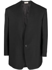 Fear Of God blazer sans col à simple boutonnage - Noir