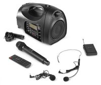 Vonyx ST016 draagbare speaker met Bluetooth, mp3 en microfoons - 130W - thumbnail