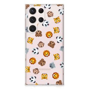 TPU bumper voor Samsung Galaxy S23 Ultra Dieren Emojis