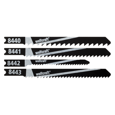 Wolfcraft Decoupeerzaagbladen | 10-delig | U-schacht | B&D | 1 set - 8440000