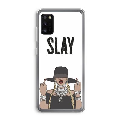 Slay All Day: Samsung Galaxy A41 Transparant Hoesje