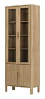 DTP Home Vitrinekast 'Forte' Teakhout, 210 x 80cm