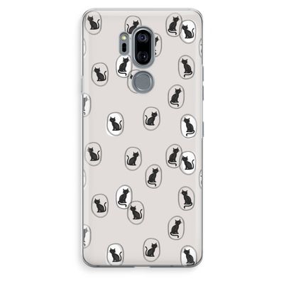 Miauw: LG G7 Thinq Transparant Hoesje