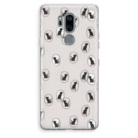 Miauw: LG G7 Thinq Transparant Hoesje