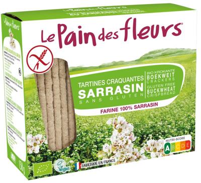Pain Des Fleurs Boekweit crackers bio