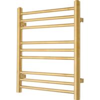 Designradiator PLUS 9-500 Geborsteld Goud 59 x 50 cm