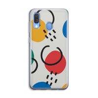 Illustratieve pop 3: Samsung Galaxy A40 Transparant Hoesje