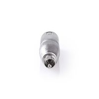 Nedis CAGP15931ME tussenstuk voor kabels XLR 3-pin RCA Metallic - thumbnail