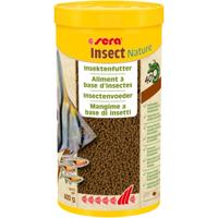 Sera Insect Nature Visvoer 1000ml - Rijk aan Proteïnen, 100% Insectenmeel, Zonder Kunstmatige Toevoegingen
