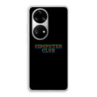 Retro: Huawei P50 Pro Transparant Hoesje