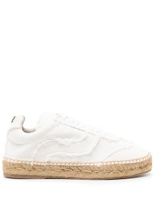 Casadei baskets en toile - Blanc