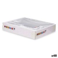 Hoezen Pincello Transparant A4 Plastic 25 x 34 x 1 cm (48 Stuks)