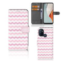 OnePlus Nord N100 | Telefoon Hoesje | Waves Roze