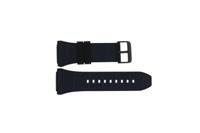 Horlogeband Guess W0326G1 / Venture Leder Blauw 24mm