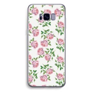 Kleine roosjes: Samsung Galaxy S8 Plus Transparant Hoesje