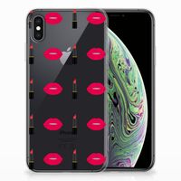 Apple iPhone Xs Max TPU bumper Lipstick Kiss