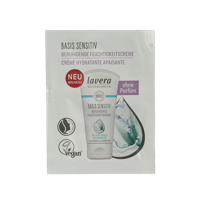 Lavera Sample basis sensitive moisturizing cream bio 100 Stuks