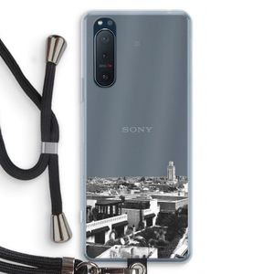 Marrakech Skyline : Sony Xperia 5 II Transparant Hoesje met koord