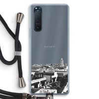 Marrakech Skyline : Sony Xperia 5 II Transparant Hoesje met koord