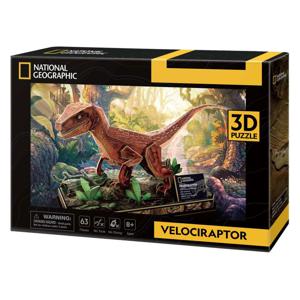 Cubic Fun 3d puzzel national geographic velociraptor