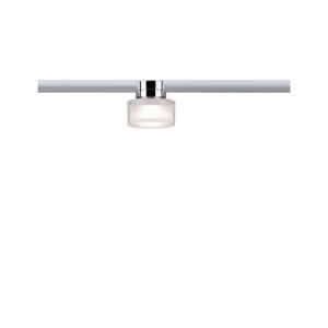 Paulmann Topa Dot 230V-railsysteem lamp URail LED vast ingebouwd 4.9 W LED Chroom, Helder, Satijn