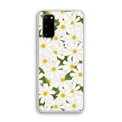 Summer Daisies: Samsung Galaxy S20 Transparant Hoesje