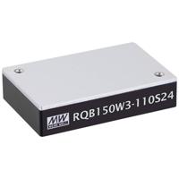 Mean Well RQB150W3-110S48 DC/DC-converter, print 3.125 A 150 W Aantal uitgangen: 1 x Inhoud 1 stuk(s) - thumbnail