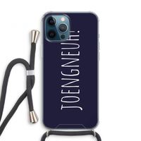 Joengneuh!: iPhone 12 Pro Transparant Hoesje met koord