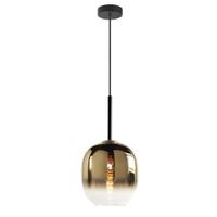 Hanglamp Bellini tube goud-helder 1 lichts