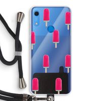 Waterijsje: Huawei Y6s Transparant Hoesje met koord