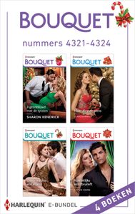 Bouquet e-bundel nummers 4321 - 4324 - Sharon Kendrick, Caitlin Crews, Susan Stephens, Clare Connelly - ebook