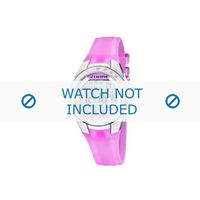 Calypso horlogeband K5571-3 Rubber Roze
