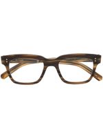 Garrett Leight lunettes de vue à monture carrée - Marron - thumbnail