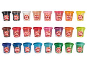 Playtive Klei potjes (24 kleuren kneedassortiment)