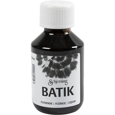 Schjerning Batikverf, zwart, 100 ml/ 1 fles