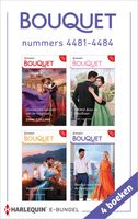 Bouquet e-bundel nummers 4481 - 4484 - Dani Collins, Emmy Grayson, Jackie Ashenden, Clare Connelly - ebook