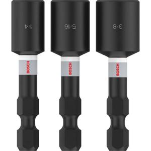 Bosch Professional 2608521U65 2608521U65 Slagadapterset 1/4 (6.3 mm), 5/16 (8 mm), 3/8 (10 mm)