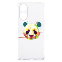 OPPO A58 | A78 5G Stevig Bumper Hoesje Panda Color