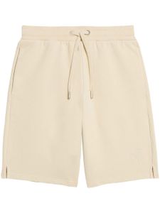 AMI Paris short de sport à patch logo - Tons neutres