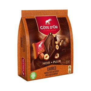 C&ocirc;te d'Or Mini carr&eacute; puur hele noot (10x20g)